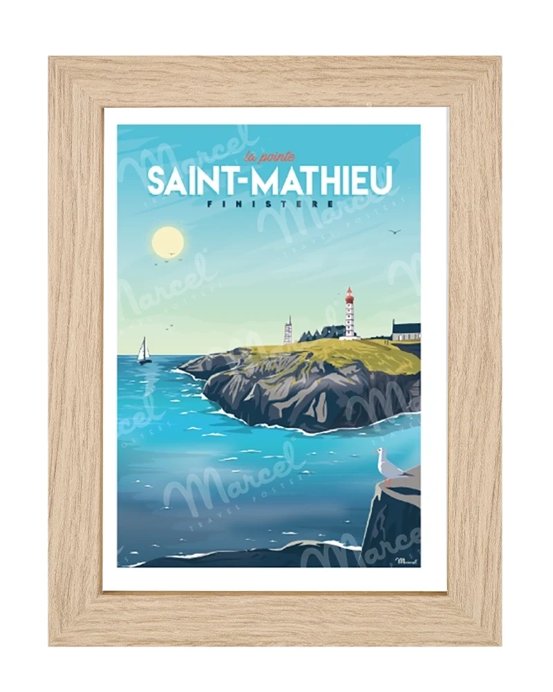 Carte Postale LA POINTE SAINT-MATHIEU