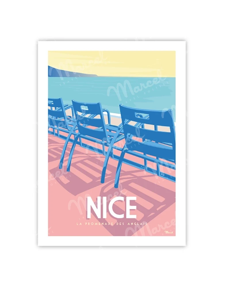 Carte Postale NICE "La promenade des Anglais"