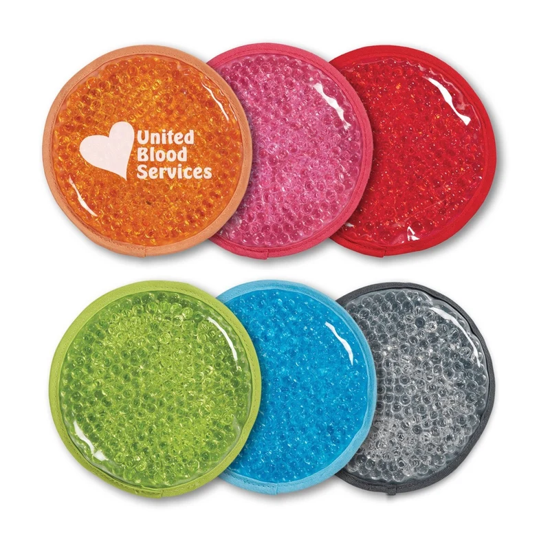 Plush Round Gel Hot/Cold Pack - Small