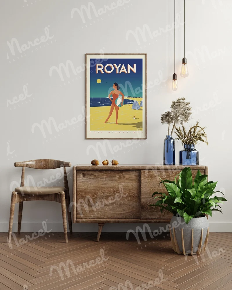 Affiche ROYAN "Côte Atlantique"