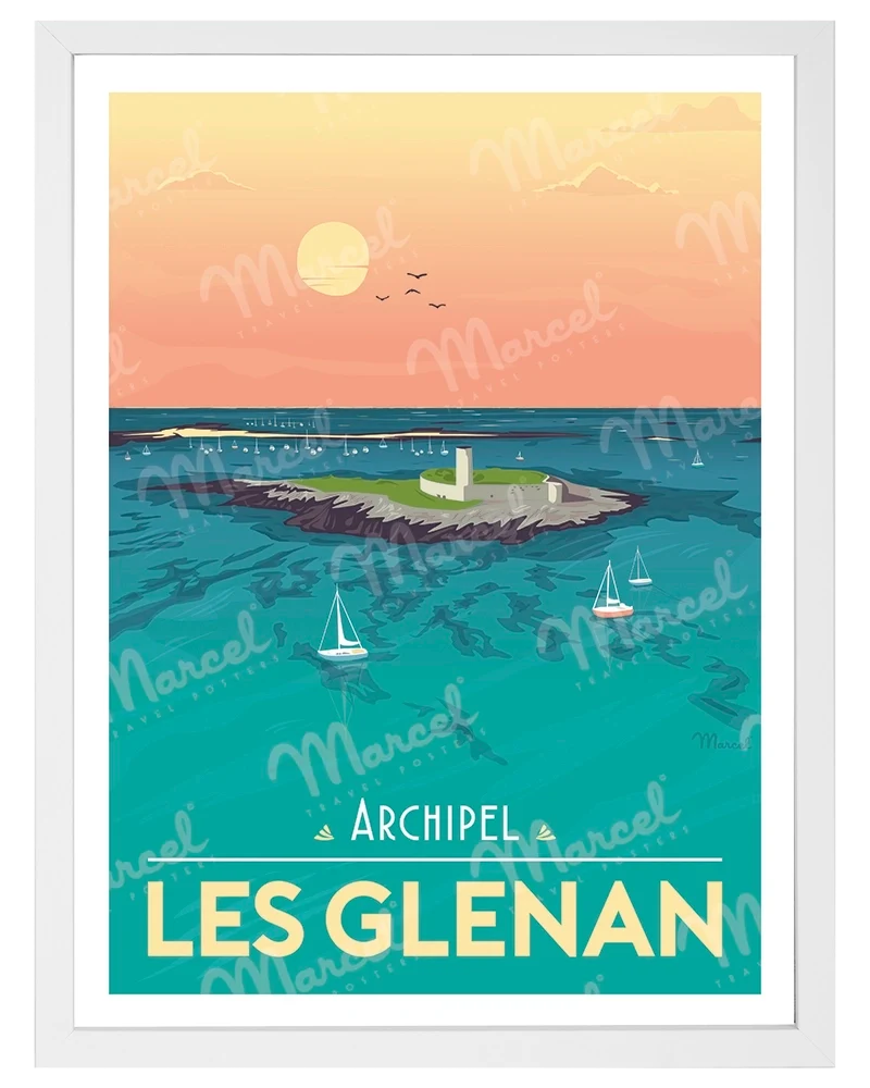 Affiche ARCHIPEL LES GLENAN