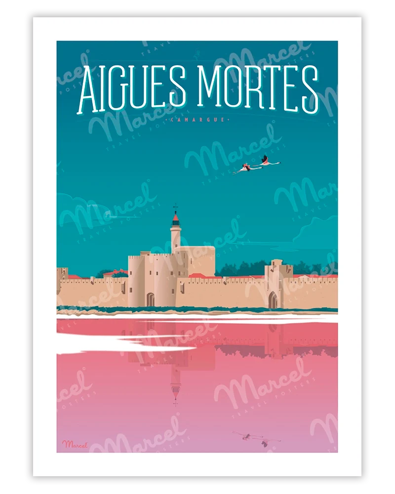 Affiche AIGUES MORTES