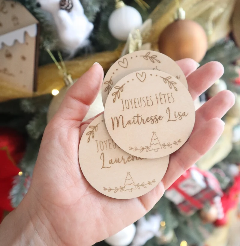 Bientôt de retour - Magnets à personnaliser - Édition de Noël
