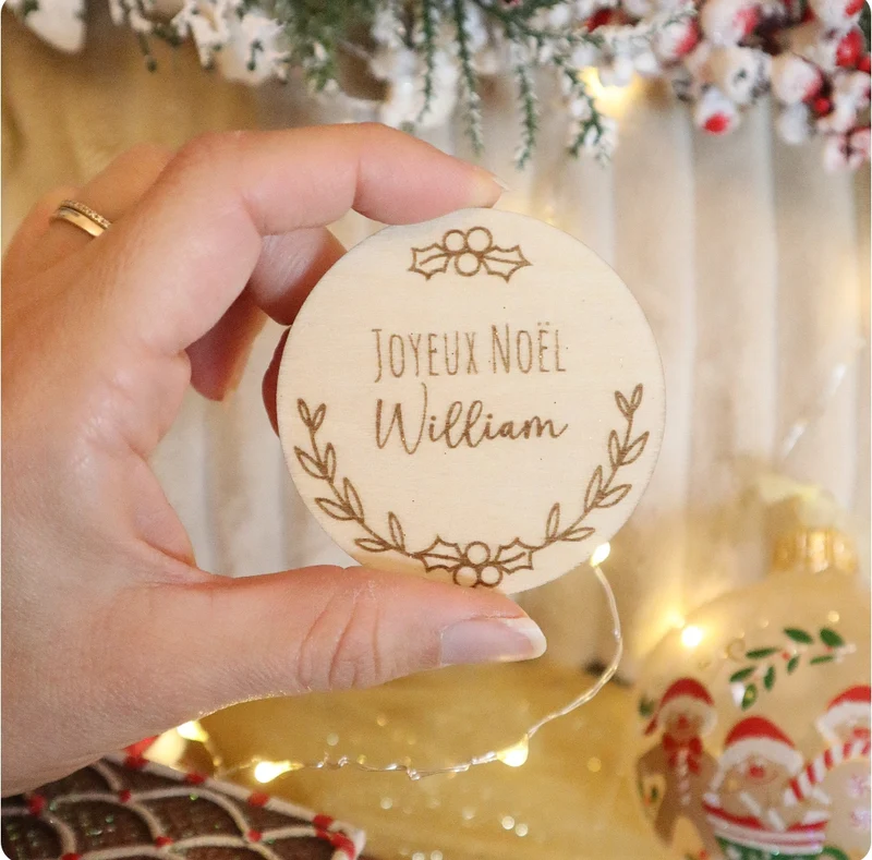 Bientôt de retour - Magnets à personnaliser - Édition de Noël