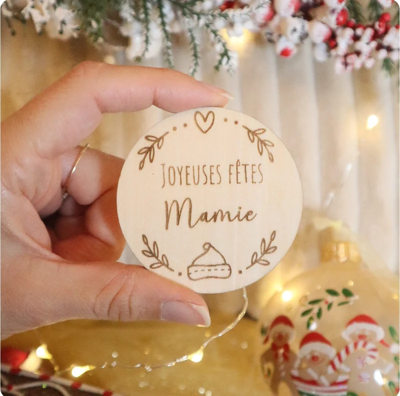 Bientôt de retour - Magnets à personnaliser - Édition de Noël