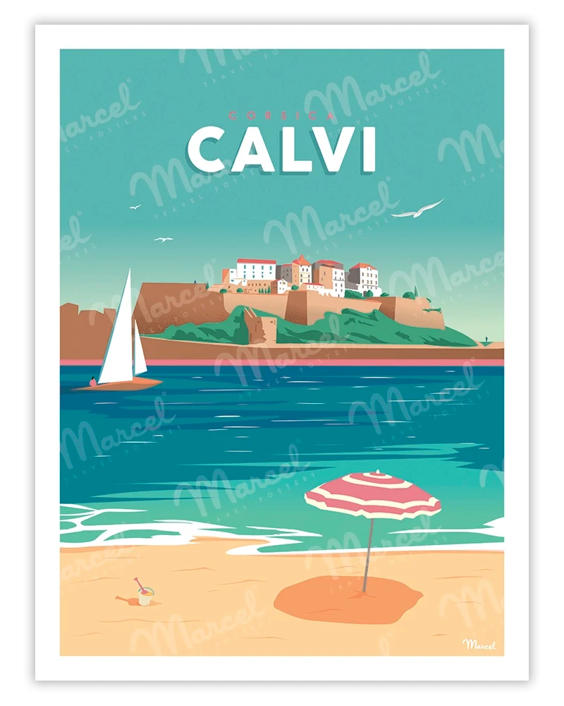 Affiche CALVI