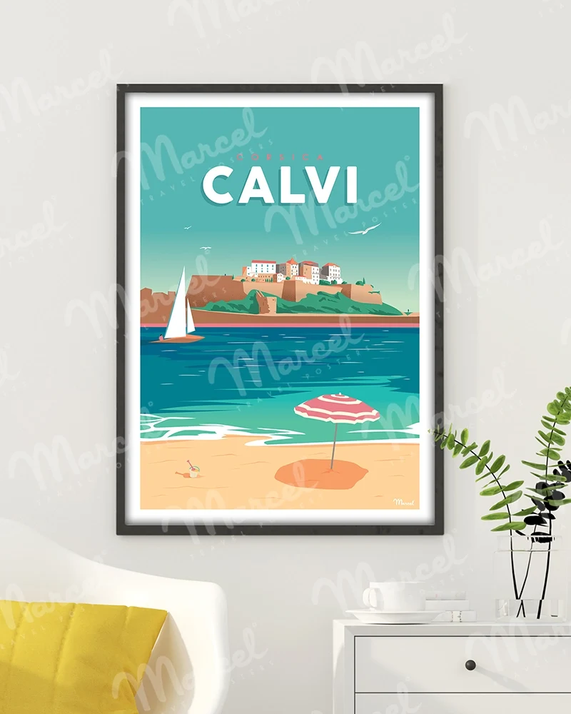 Affiche CALVI