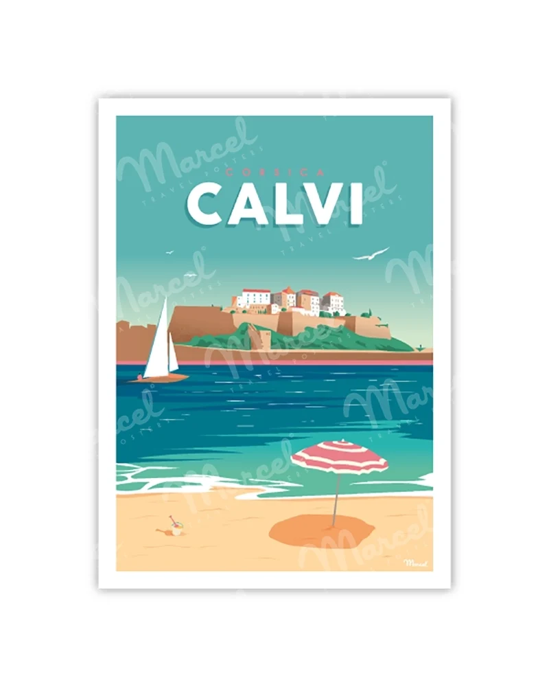 Carte Postale CALVI