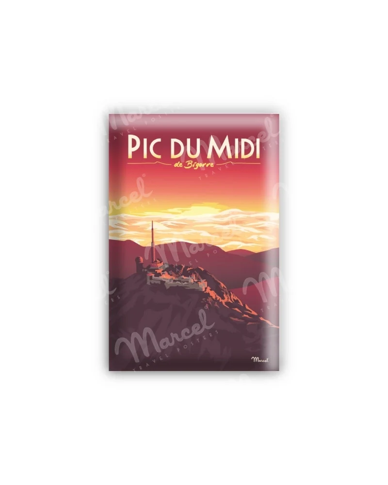 Magnet PIC DU MIDI de Bigorre