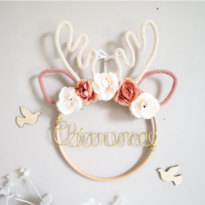 Cutie Fawn terracotta (avec ou sans prénom, options à sélectionner)