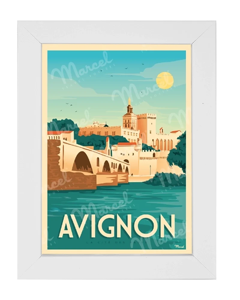 Carte Postale AVIGNON "La Cité des Papes"