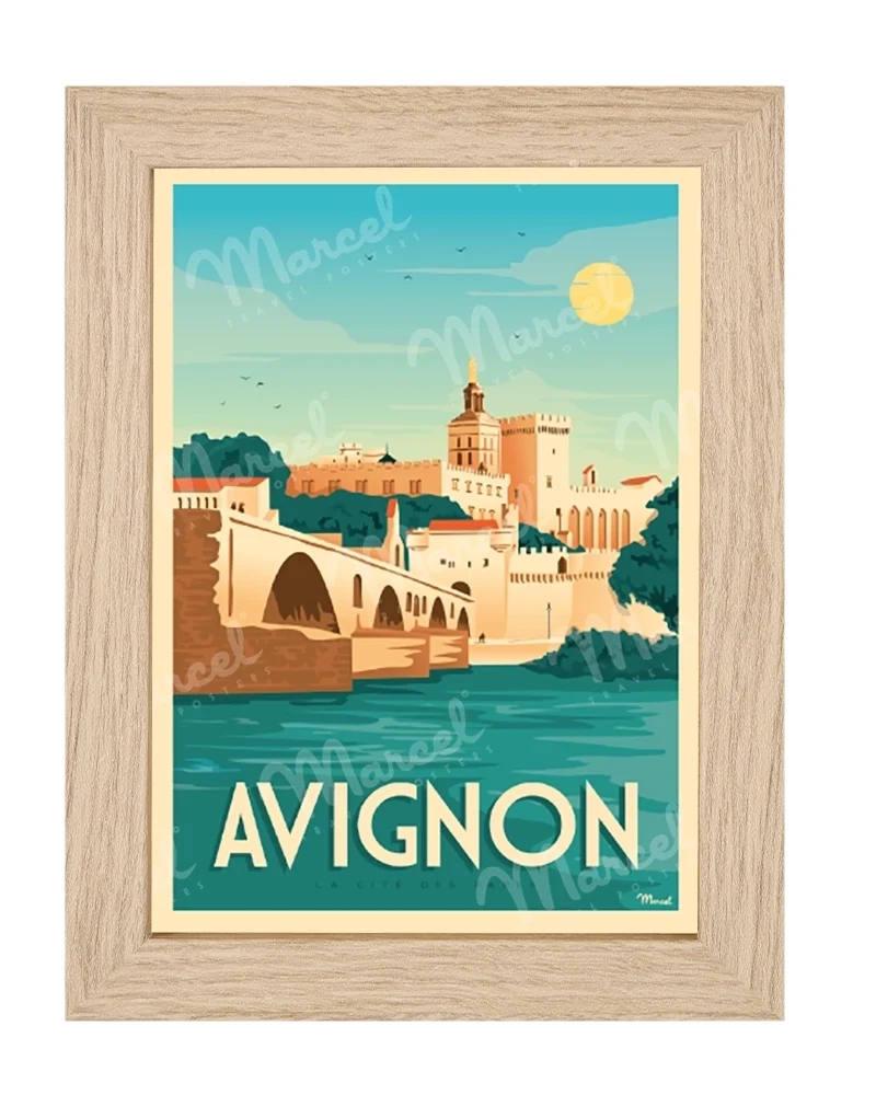Carte Postale AVIGNON "La Cité des Papes"
