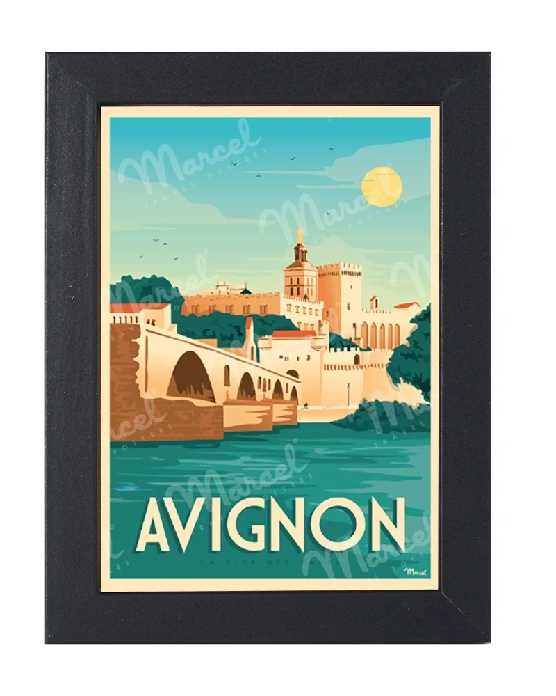 Carte Postale AVIGNON "La Cité des Papes"
