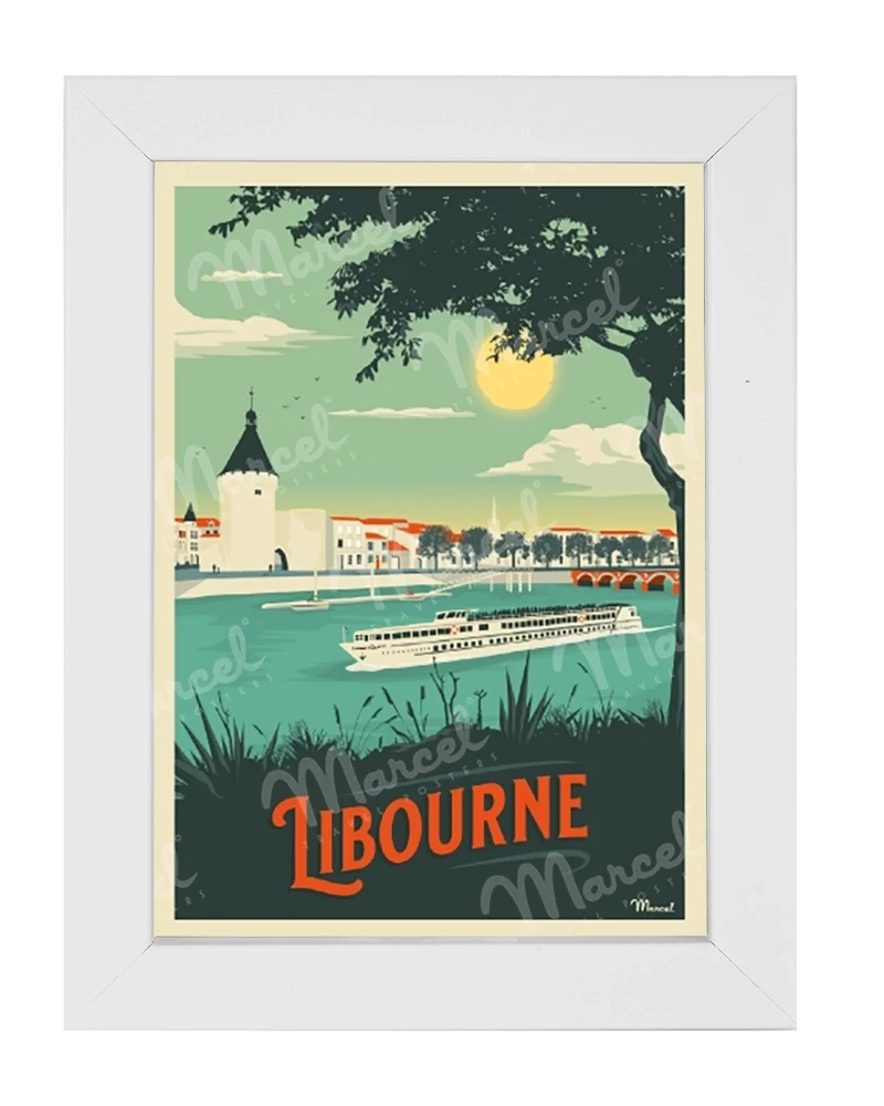 Carte Postale LIBOURNE