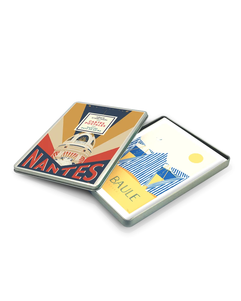 Coffret Cartes Postales NANTES / PAYS DE LOIRE