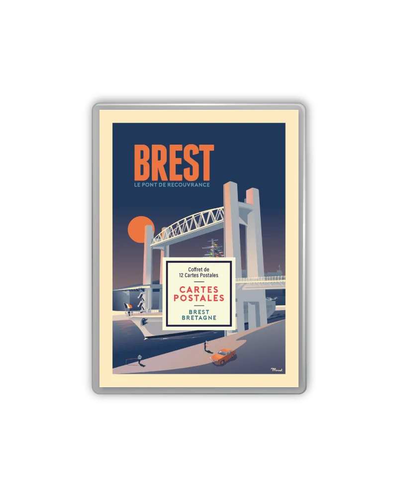 Coffret Cartes Postales BREST / BRETAGNE