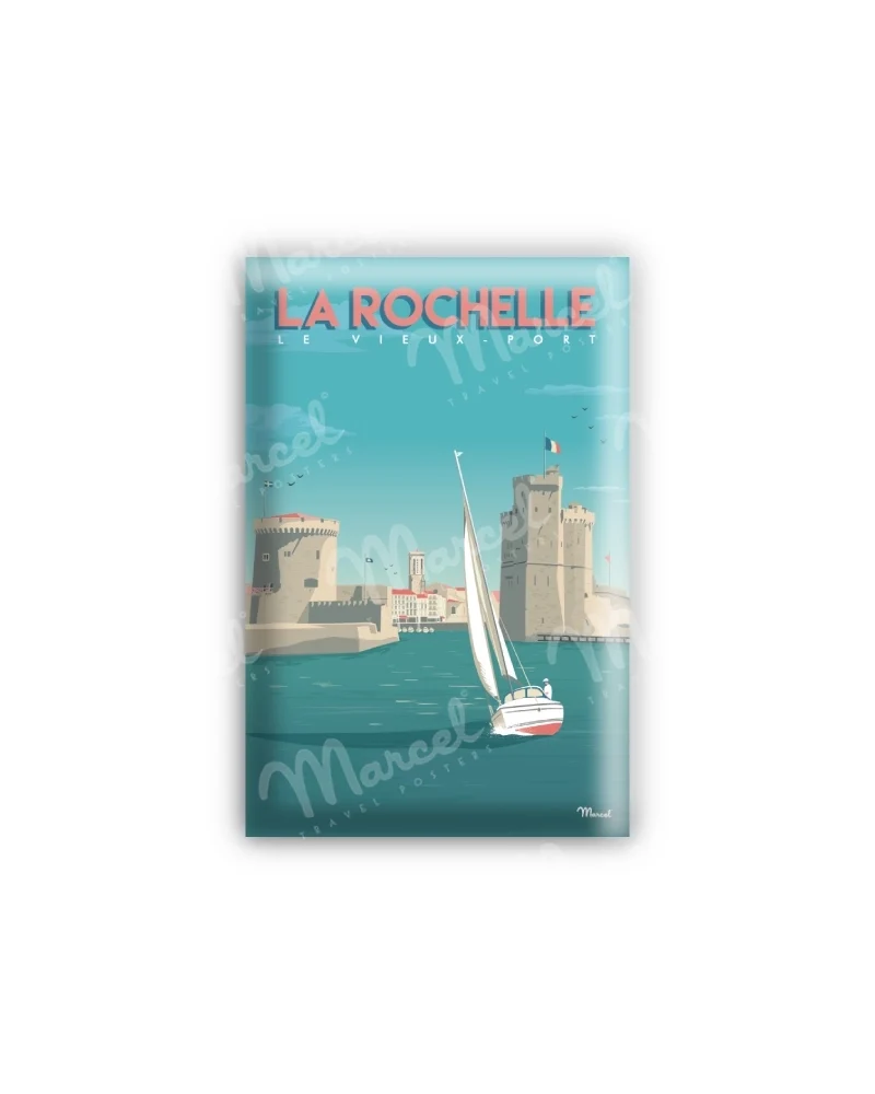 Magnet LA ROCHELLE "Vieux-Port"