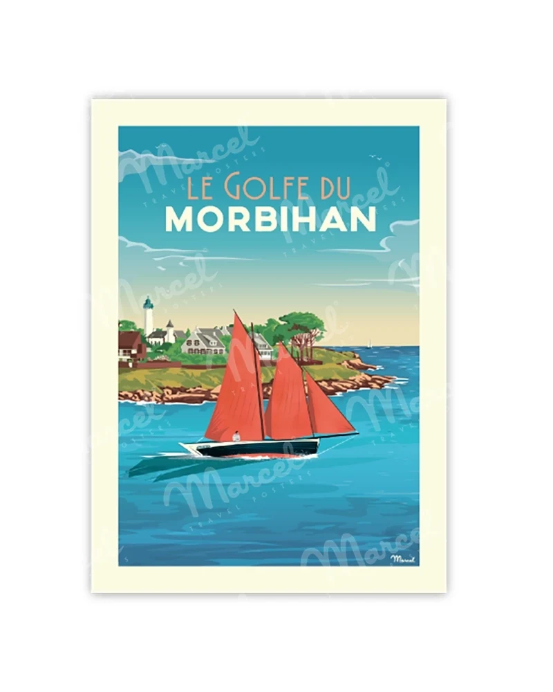 Carte Postale GOLFE DU MORBIHAN "Port Navalo"