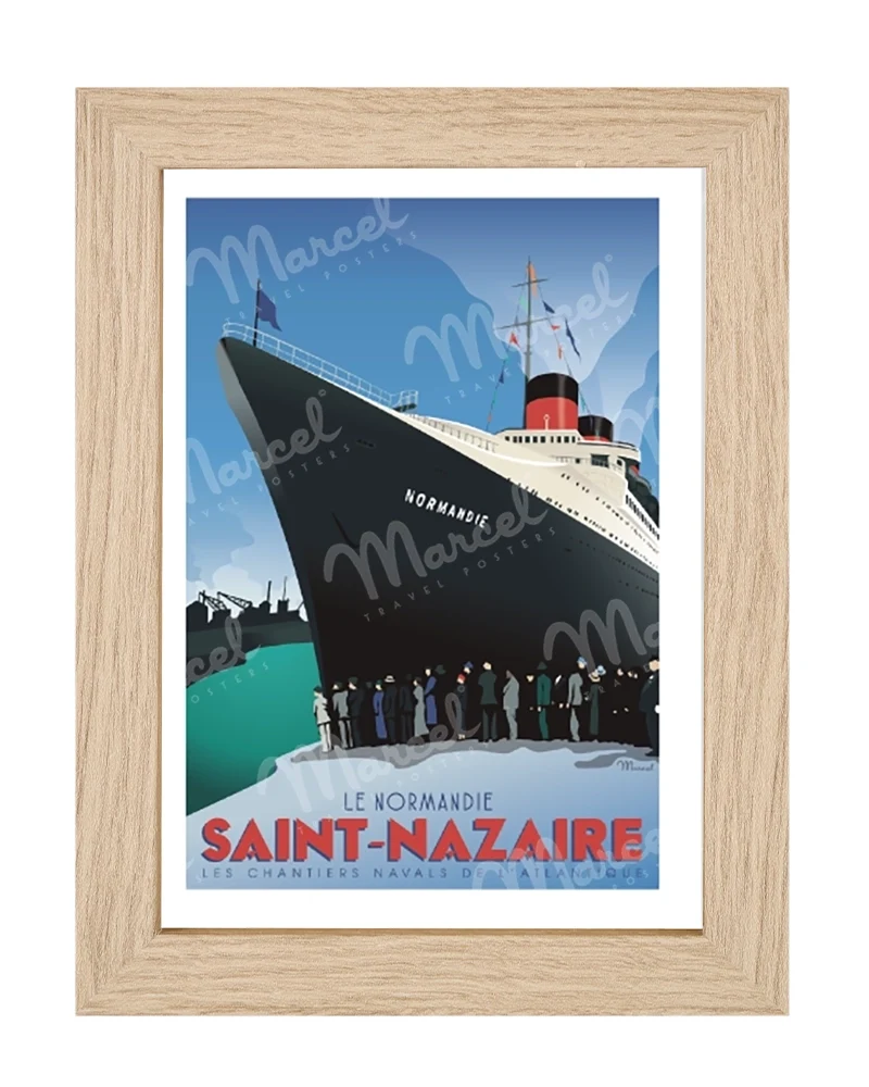 Carte Postale SAINT-NAZAIRE "Le Normandie"