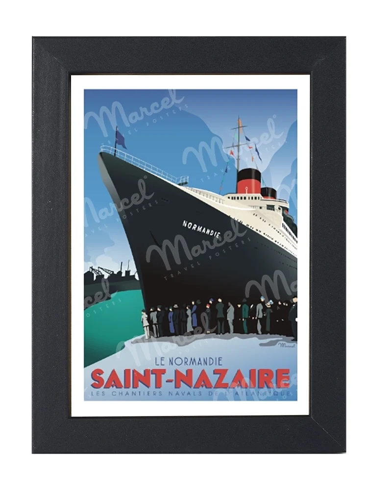 Carte Postale SAINT-NAZAIRE "Le Normandie"