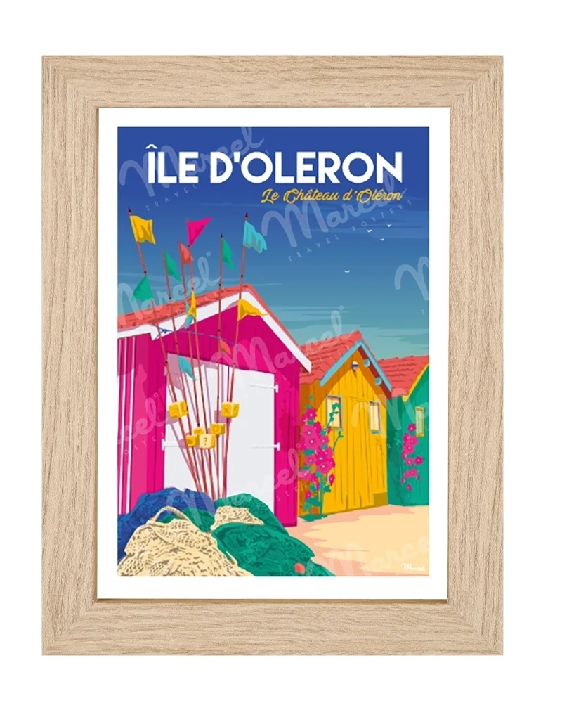 Carte Postale ÎLE D'OLÉRON "Château d'Oléron"