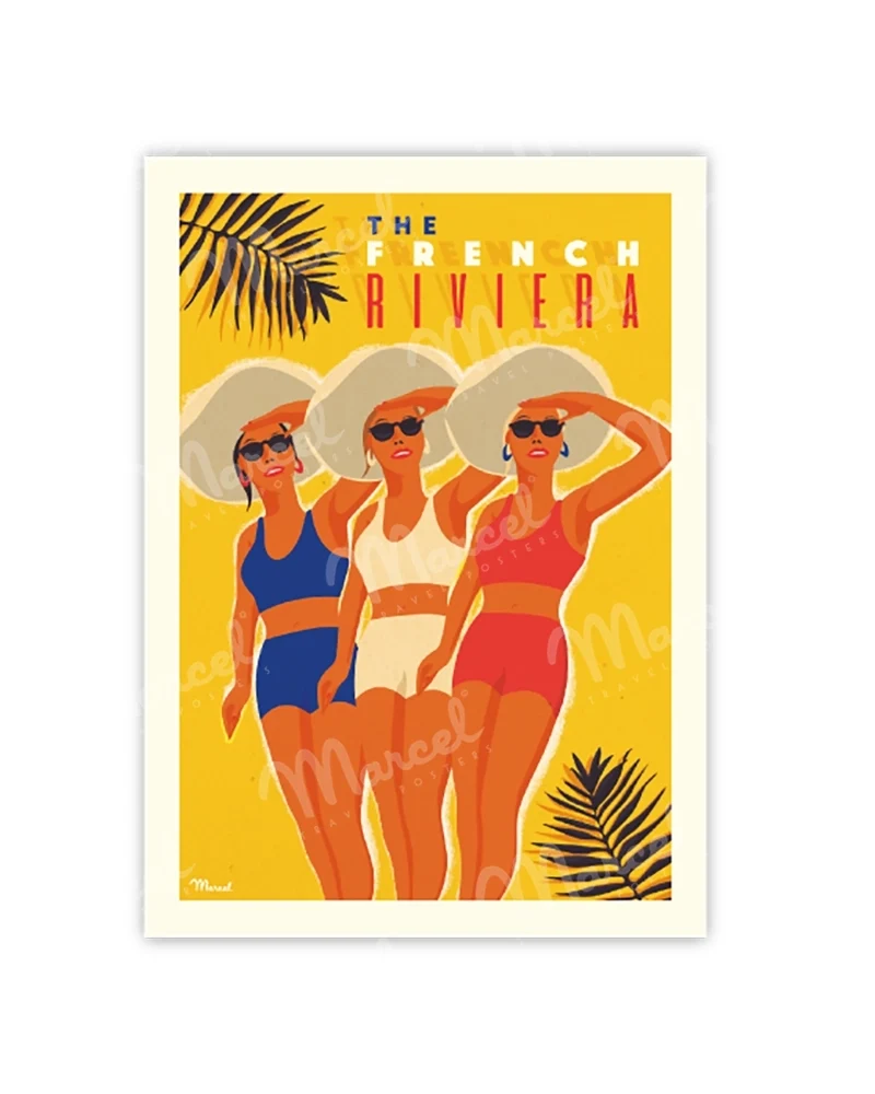 Carte Postale THE FRENCH RIVIERA