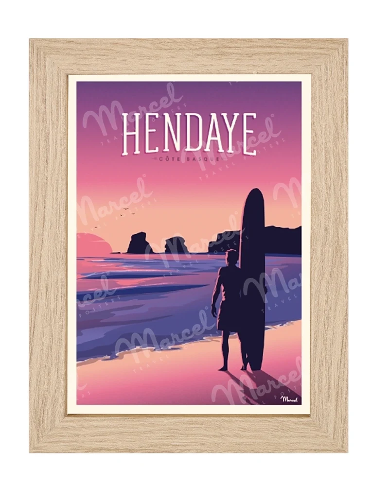 Carte Postale HENDAYE "Les deux Jumeaux"