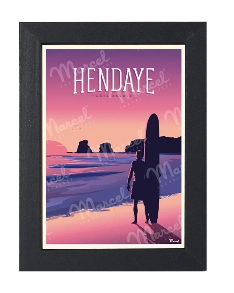 Carte Postale HENDAYE "Les deux Jumeaux"