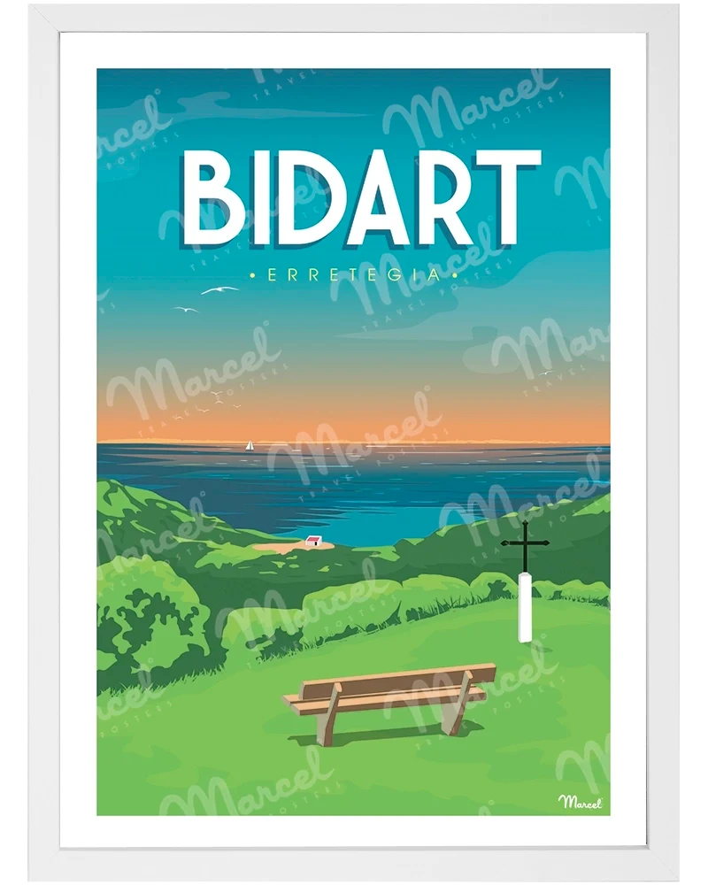 Affiche BIDART "Erretegia"