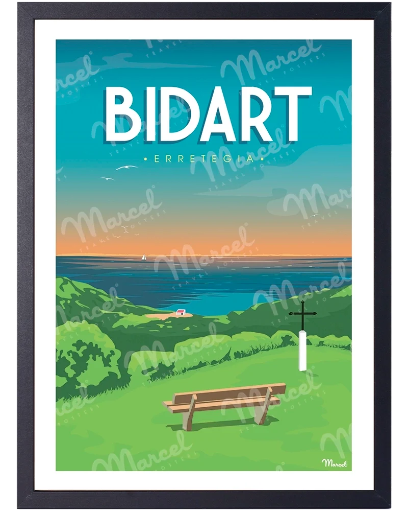 Affiche BIDART "Erretegia"