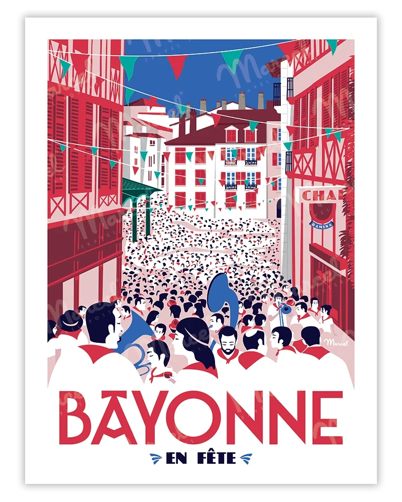 Affiche "BAYONNE en Fête"