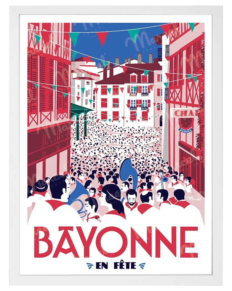 Affiche "BAYONNE en Fête"