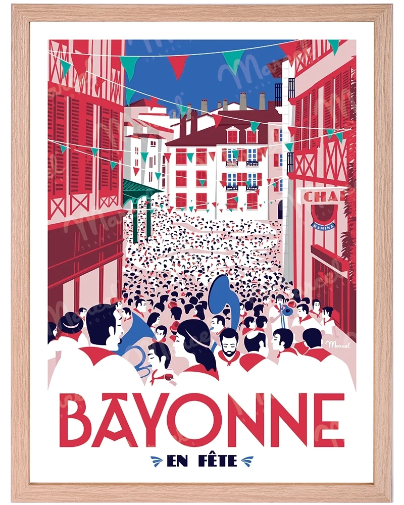 Affiche "BAYONNE en Fête"