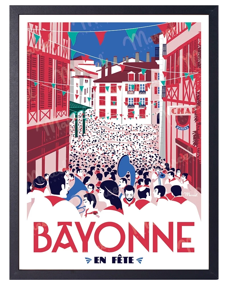 Affiche "BAYONNE en Fête"