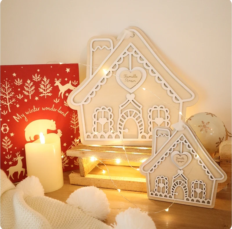 Bientôt de retour - Maison pain d'épice - Petit ou grand modèle - Édition de Noël