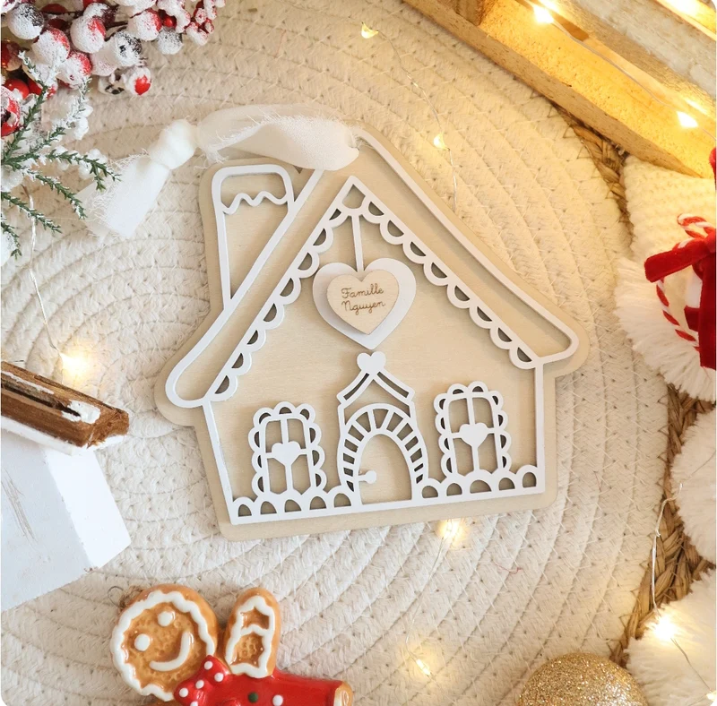 Bientôt de retour - Maison pain d'épice - Petit ou grand modèle - Édition de Noël