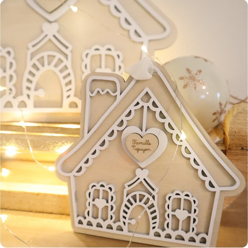 Bientôt de retour - Maison pain d'épice - Petit ou grand modèle - Édition de Noël