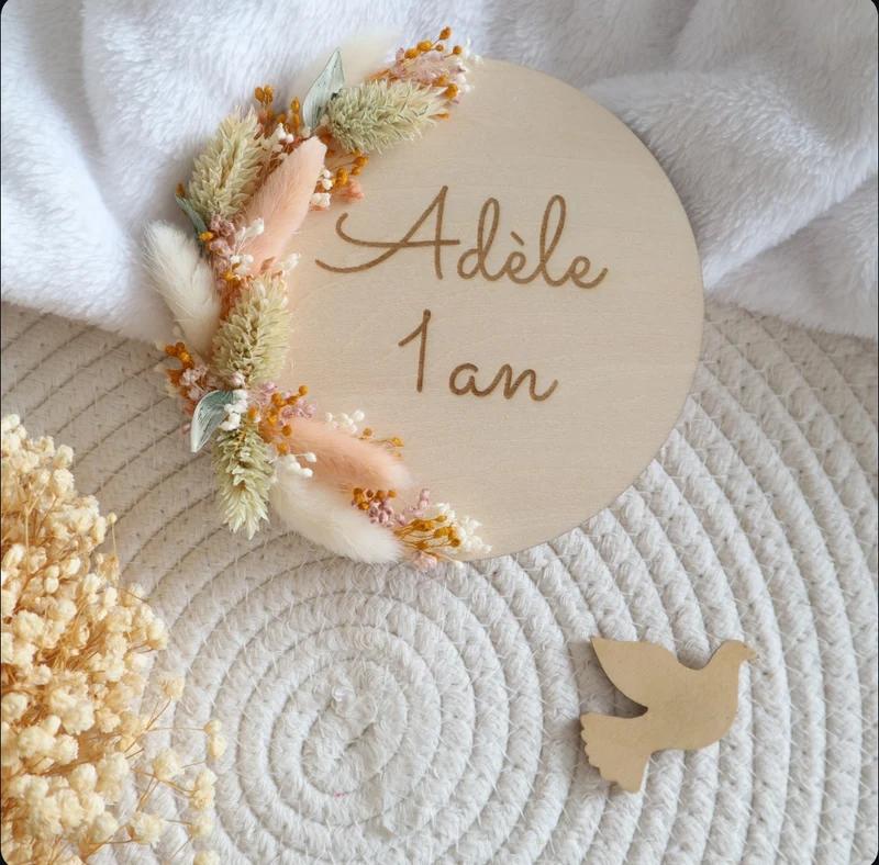 Cake-topper - couleurs à personnaliser