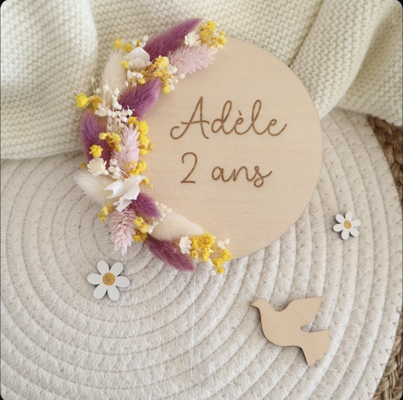 Cake-topper - couleurs à personnaliser