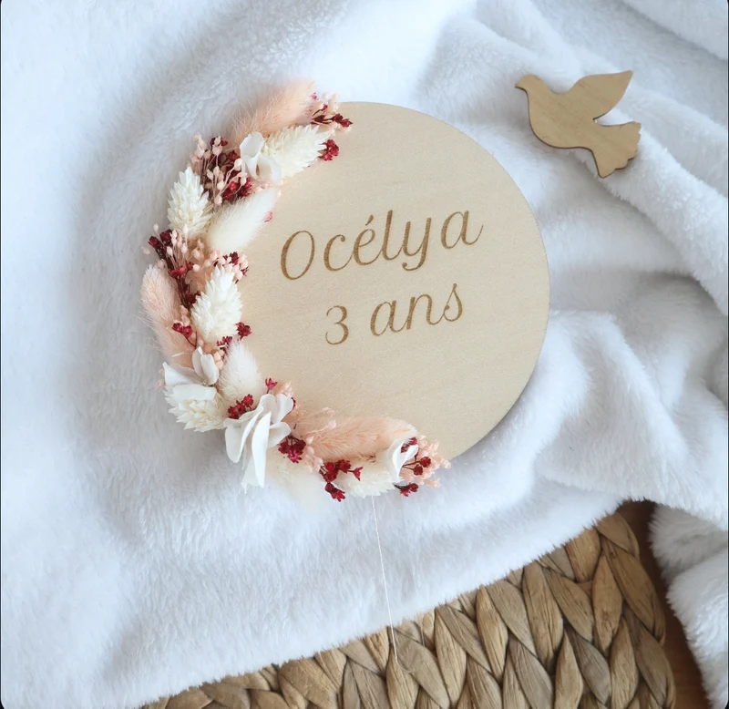 Cake-topper - couleurs à personnaliser