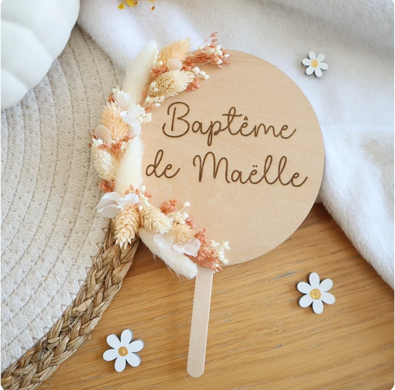 Cake-topper - couleurs à personnaliser