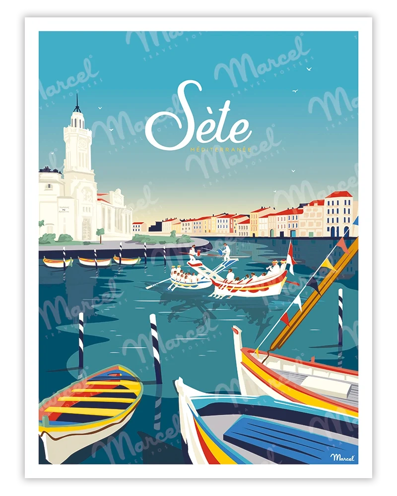 Affiche SÈTE