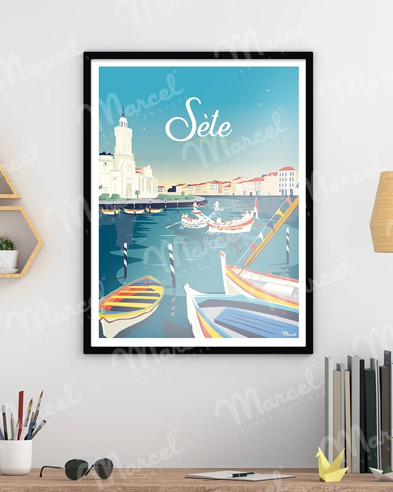 Affiche SÈTE