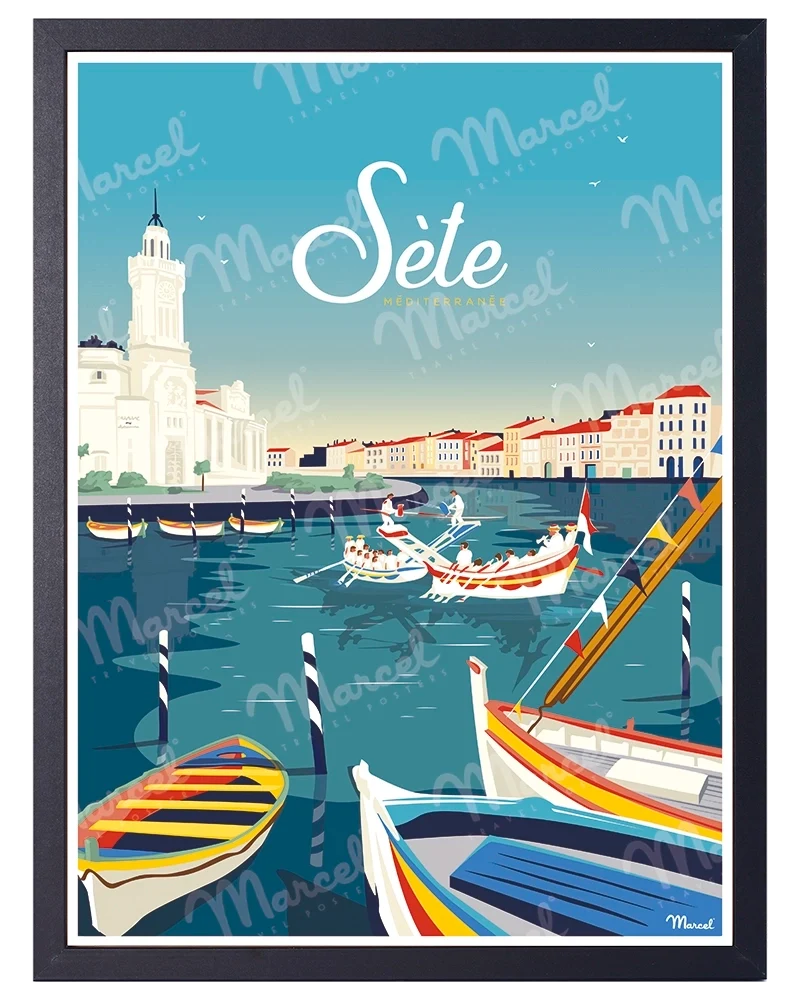 Affiche SÈTE