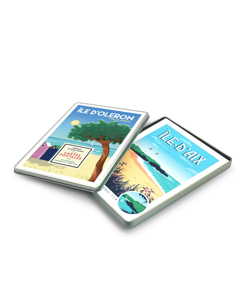 Coffret Cartes Postales ÎLE D’OLERON / CHARENTE MARITIME