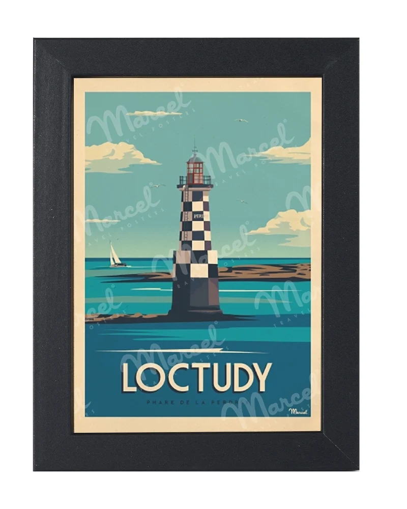Carte Postale LOCTUDY "Phare de la Perdrix"