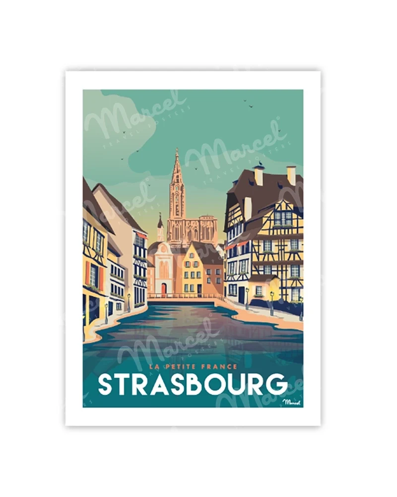 Carte Postale STRASBOURG "La Petite France"