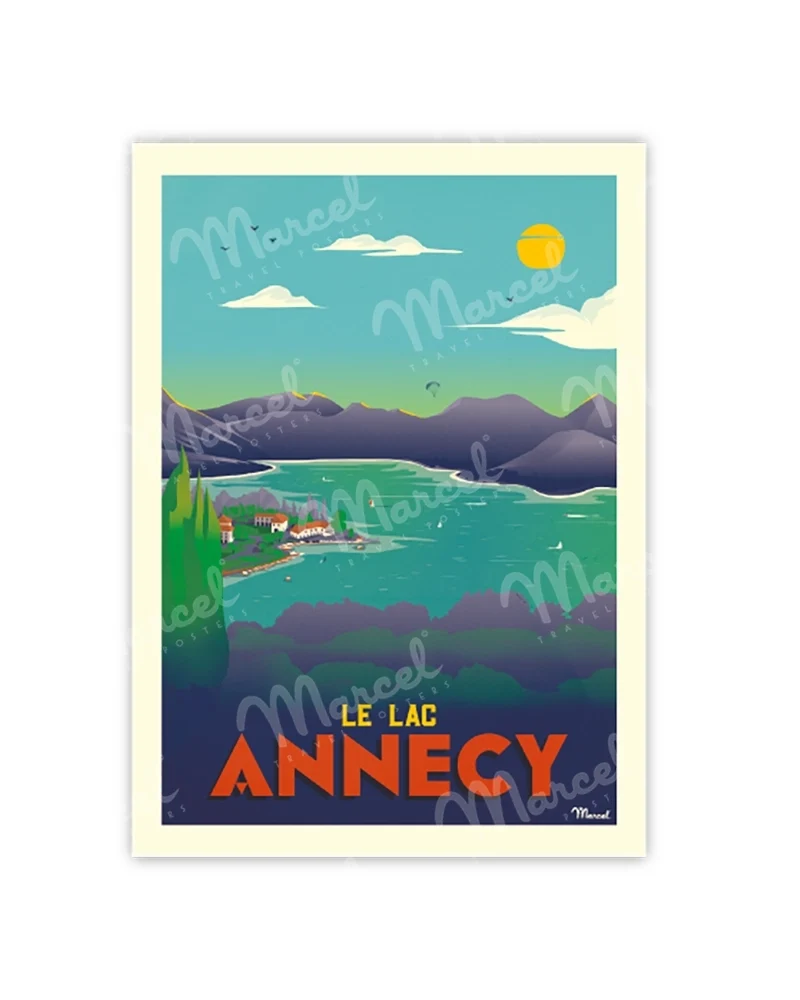 Carte Postale ANNECY "Le Lac"