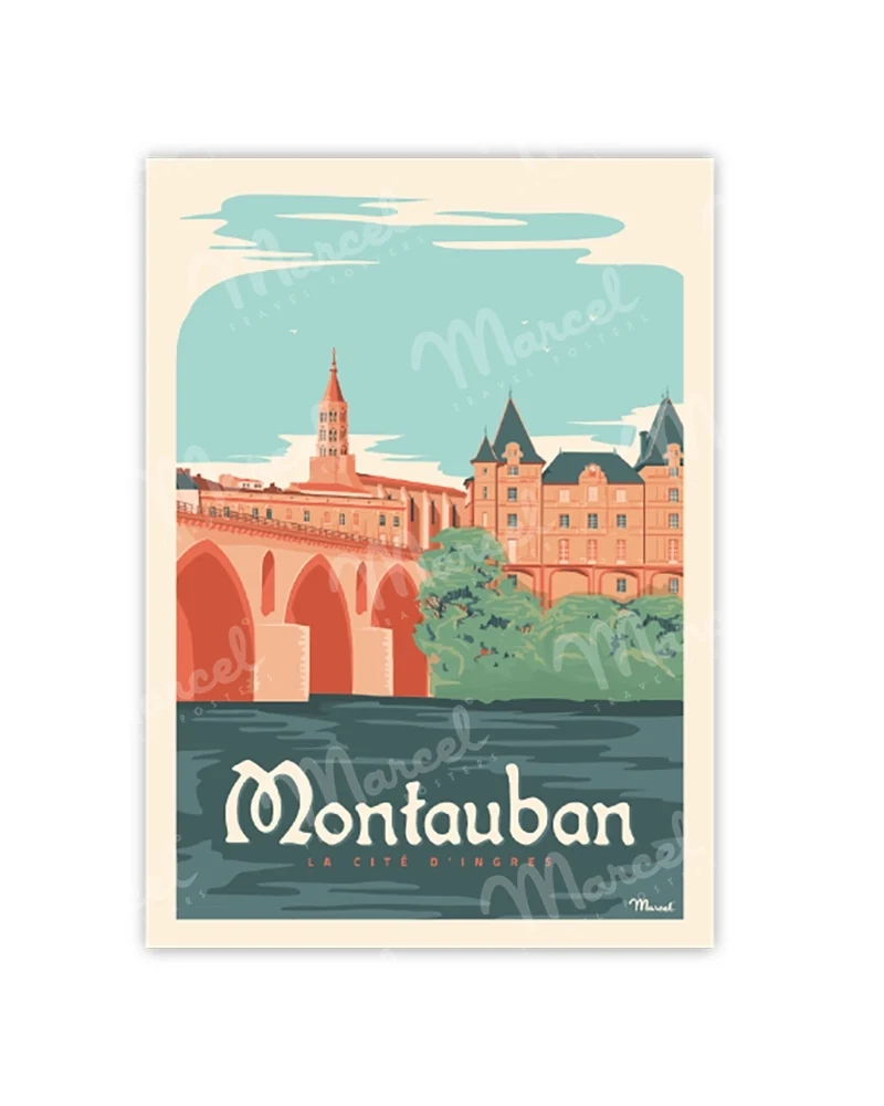 Carte Postale MONTAUBAN