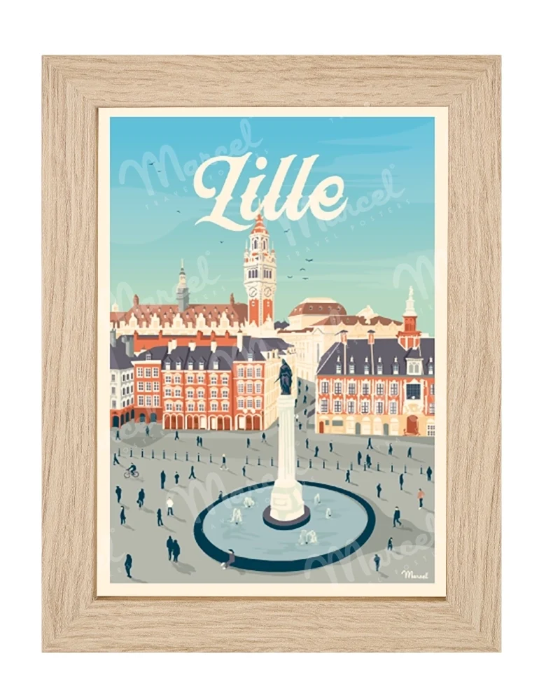 Carte Postale LILLE "La Grand'Place"